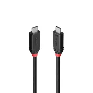Lindy 37001 cabluri USB USB4 Gen 3x2 1 m USB C Negru