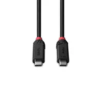 Lindy 37002 cabluri USB USB4 Gen 3x2 2 m USB C Negru