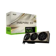 MSI GEFORCE RTX 5080 16G INSPIRE 3X OC plăci video NVIDIA 16 Giga Bites GDDR7