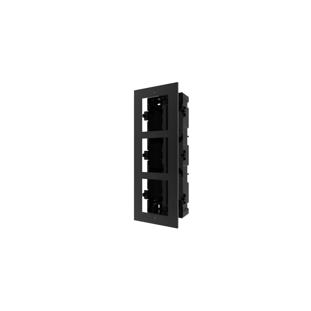Panou frontal pentru 3 module videointerfon modular hikvision ds-kd- acf3