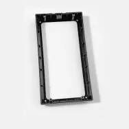 Rama de plastic pentru videointerfon kv8413-open boxes-black  model valabil pentru