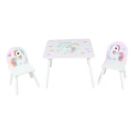 Set 2 scaune +birou unicorns u-grow