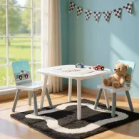 Set 2 scaune +birou cars u-grow