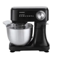 Mixer planetar heinner hpm-d750bk putere: 600w bol din inox de