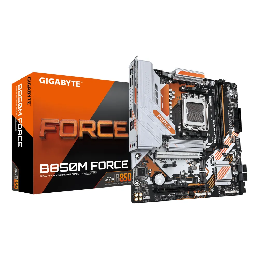 GIGABYTE B850M FORCE plăci de bază AMD B850 Mufă AM5 micro-ATX