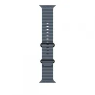 49mm anchor blue ocean band extension - black titanium finish