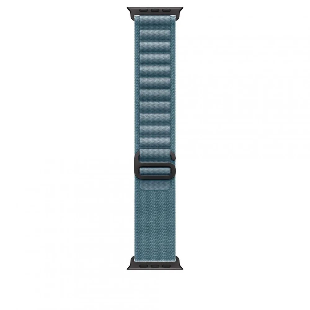49mm light blue alpine loop - large - black titanium finish