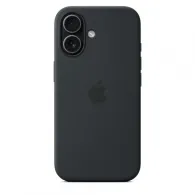 Iphone 17 silicone case with magsafe - black