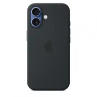 Iphone 17 silicone case with magsafe - black