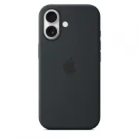 Iphone 17 silicone case with magsafe - black