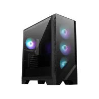 MSI MAG Forge 320R AIRFLOW Micro Tower Negru, Transparente