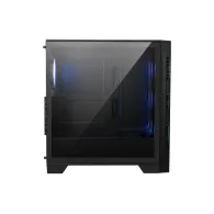 MSI MAG Forge 320R AIRFLOW Micro Tower Negru, Transparente