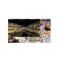 LG 55VSH7J perete afișaj video De interior