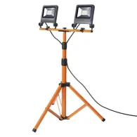 2 Proiectoare LED (lampa de lucru) cu stativ Ledvance Worklight Tripod, 2x30W, 220-240V, 2x2700 lm, lumina neutra (4000K), IP65/