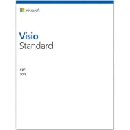 Visio std 2019 win english medialess d86-05829