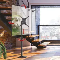 Barkan fixed floor stand tv mount 13-83 fs420