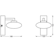 Aplica led inteligenta pentru baie ledvance smart+ wifi orbis elypse