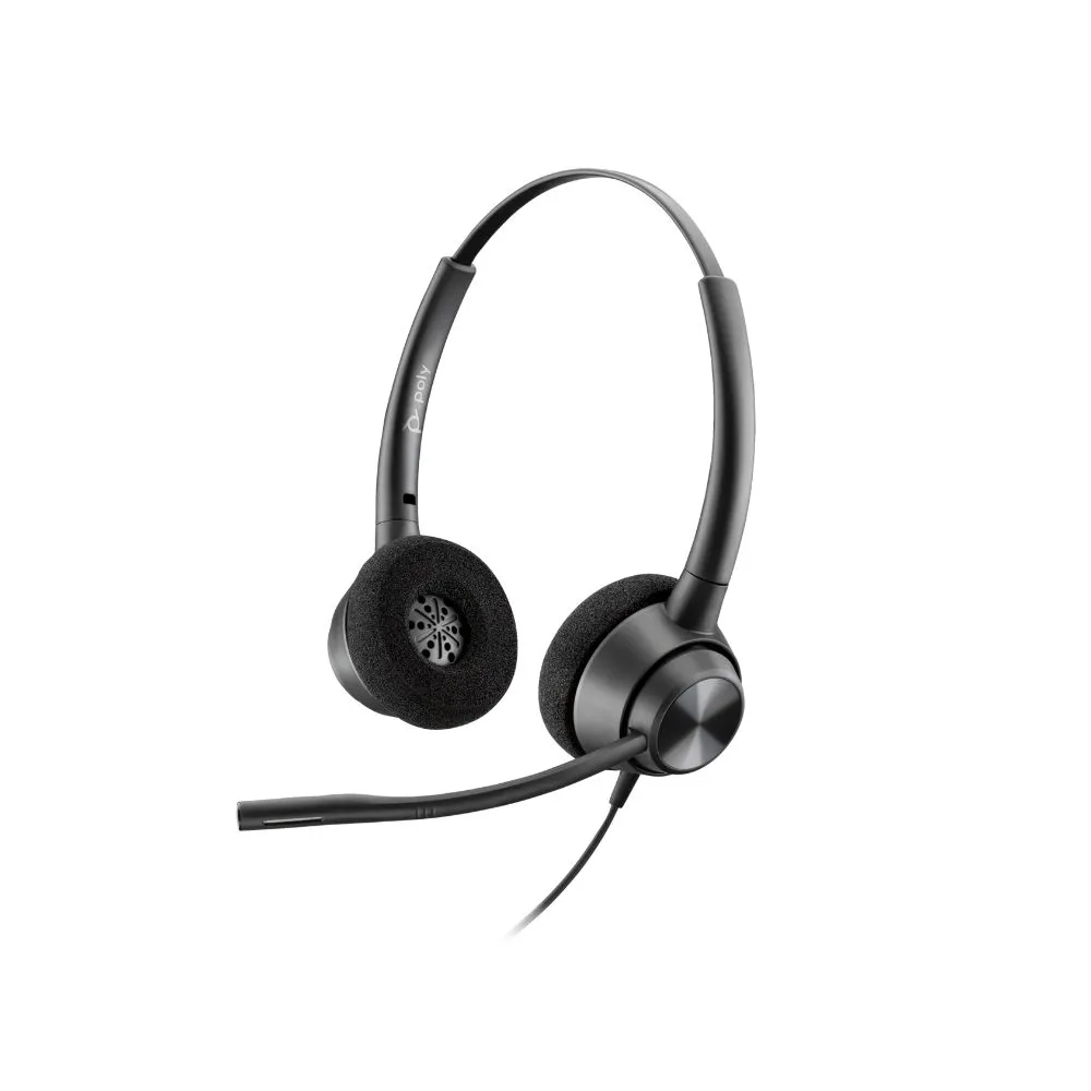 Poly Căști stereo USB-A EncorePro 320 TAA