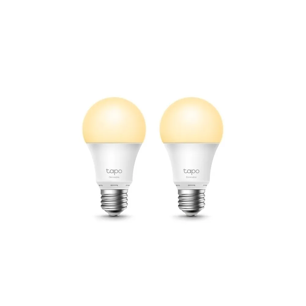 Tp-link tapo l510e smart bulb white 2 pack yellow wi-fi