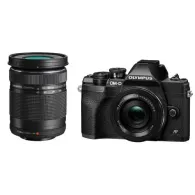 Olympus e-m10 iv 1442 ez pancake double zoom kit blk/blk