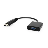 Gembird adapter displayport 1.1 vga on cable black blister