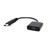 Gembird adapter displayport 1.1 vga on cable black blister