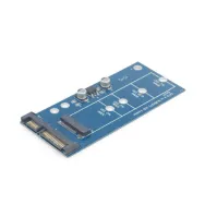 Gembird ee18-m2s3pcb-01 gembird adapter card m.2 (ngff) to mini sata