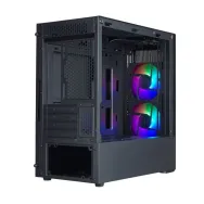 Carcase cooler master masterbox mb311l argb with hub matxmesh front bezelu3x2tg side panelargb fanx2w/ argb controller mcb-b3
