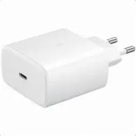 Samsung 25w travel adapter (no cable) 1xusb type-c white (bulk)
