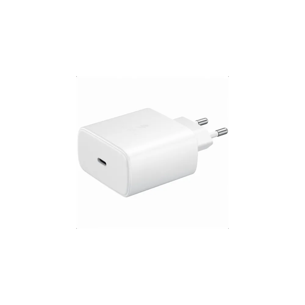 Samsung 25w travel adapter (no cable) 1xusb type-c white (bulk)