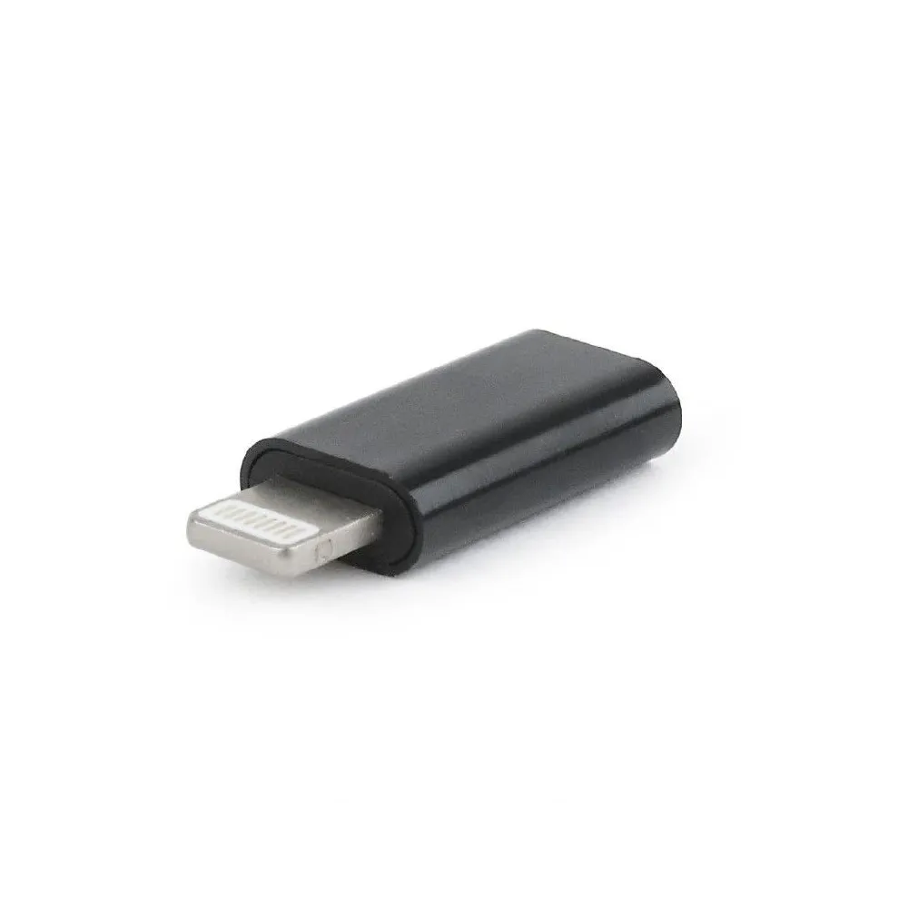 Gembird a-usb-cf8pm-01 gembird usb type-c adapter cf/8 pin m black