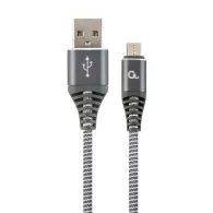Gembird cc-usb2b-ammbm-2m-wb2 gembird premium cotton braided micro-usb charging and data