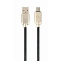 Gembird cc-usb2r-ammbm-2m gembird premium rubber micro-usb charging and data cable