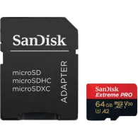 Micro secure digital card sandisk extreme plus 64gb clasa 10