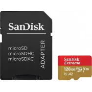 Micro secure digital card sandisk extreme 128gb clasa 10 r/w