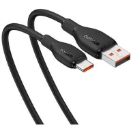 Cablu alimentare si date baseus pudding fast charging data cable pt. smartphone usb la usb type-c 100w 2m negru p10355703111-