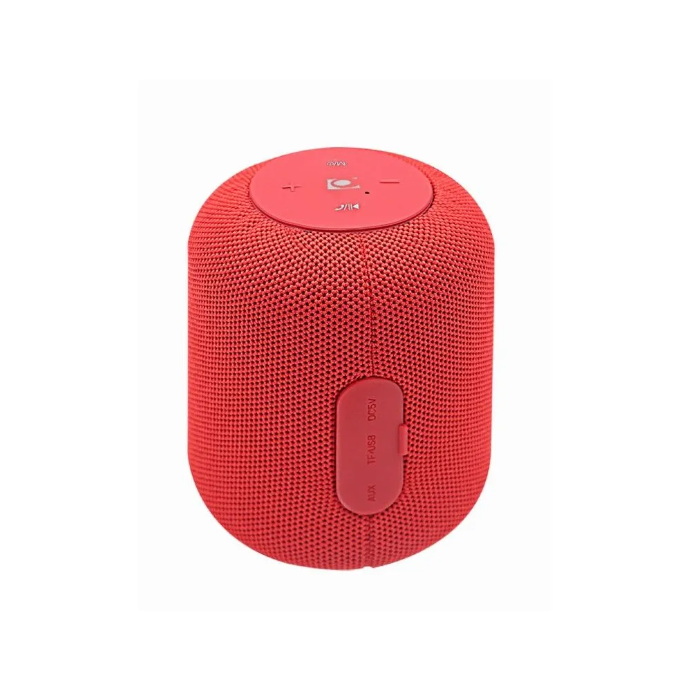 Gembird portable bluetooth speaker red