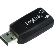 Placa de sunet logilink extern 5.1 interfata usb 2.0 conectori 3.5 mm jack ua0053 (include tv 0.18lei) Logilink - 1