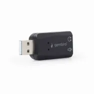 Placa de sunet gembird extern interfata usb 2.0 conectori 3.5 mm jack sc-usb2.0-01 Gembird - 1