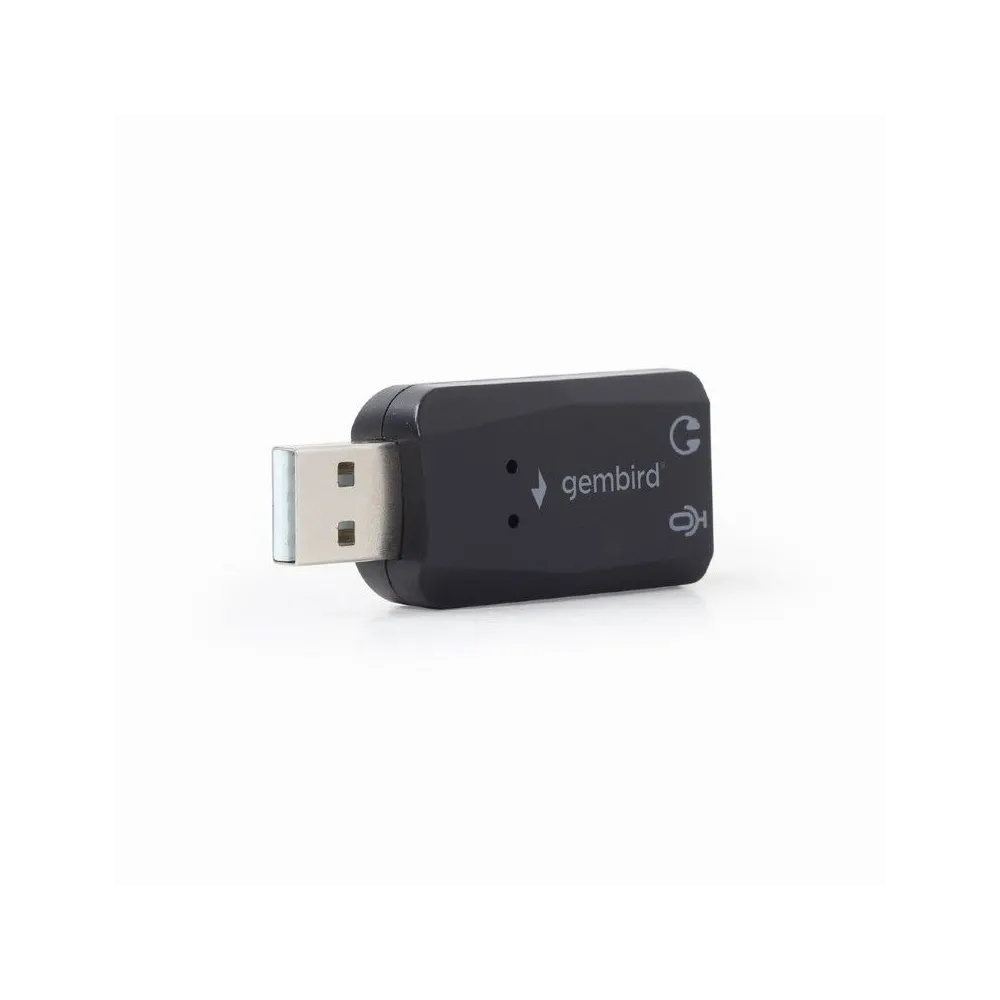 Placa de sunet gembird extern interfata usb 2.0 conectori 3.5 mm jack sc-usb2.0-01 Gembird - 1