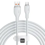 Cablu alimentare si date baseus pudding interfata usb-usb-c 100w lungime
