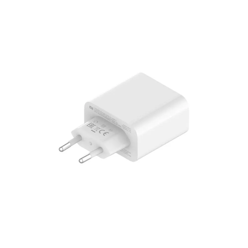 Xiaomi mi wall charger quick charge 33wusb-a usb-c white