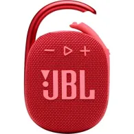 Jbl clip 4 portable bluetooth speaker - red