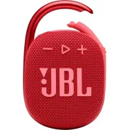 Jbl clip 4 portable bluetooth speaker - red