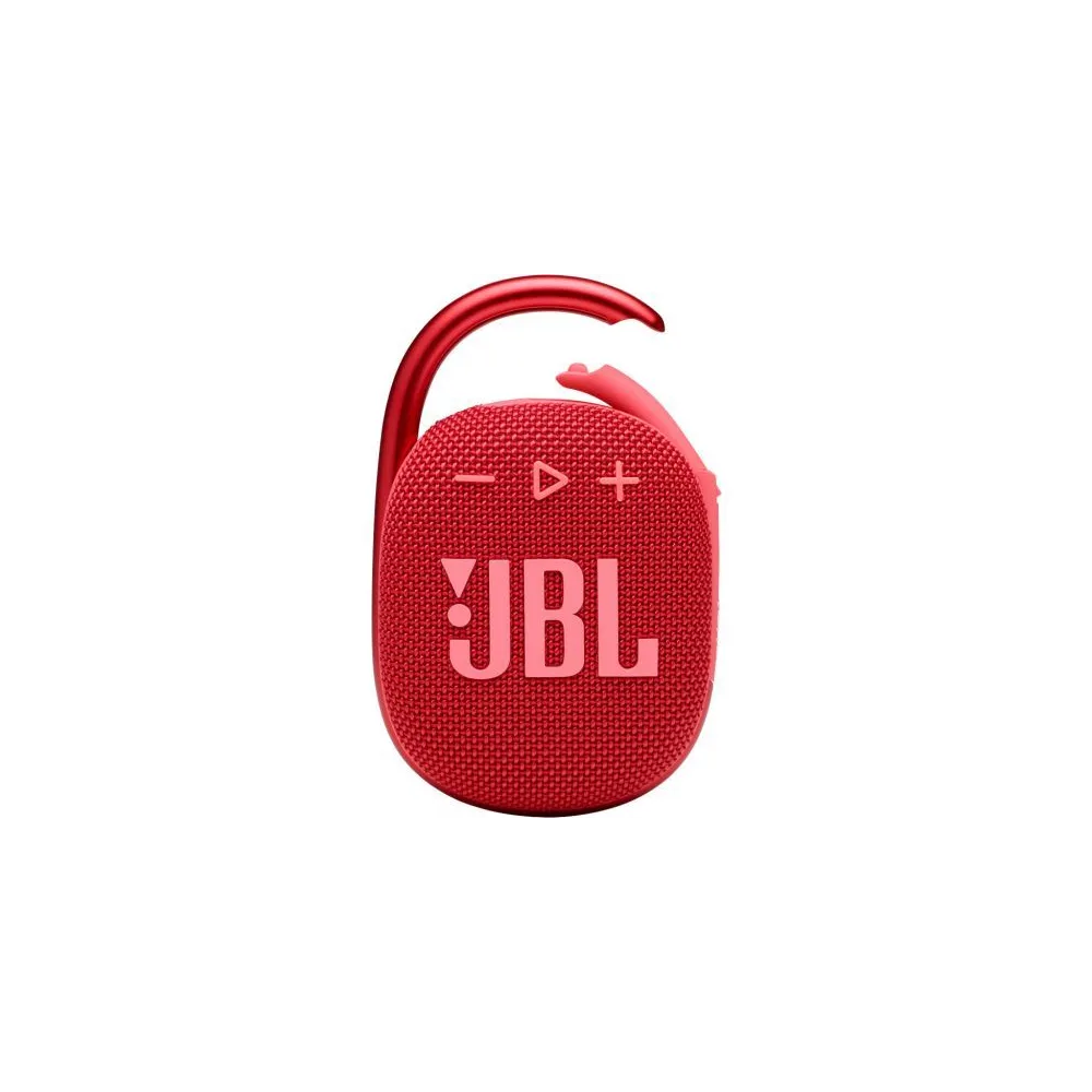 Jbl clip 4 portable bluetooth speaker - red