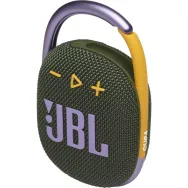 Jbl clip 4 portable bluetooth speaker - green