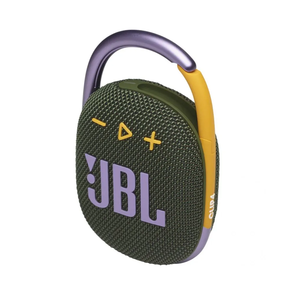 Jbl clip 4 portable bluetooth speaker - green