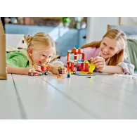 60375 remiza si masina de pompieri