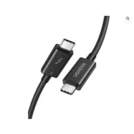 Cablu alimentare si date ugreen us501 fast charging data cable pt. smartphone thunderbolt 4 usb type-c la usb type-c pvc 0.8m