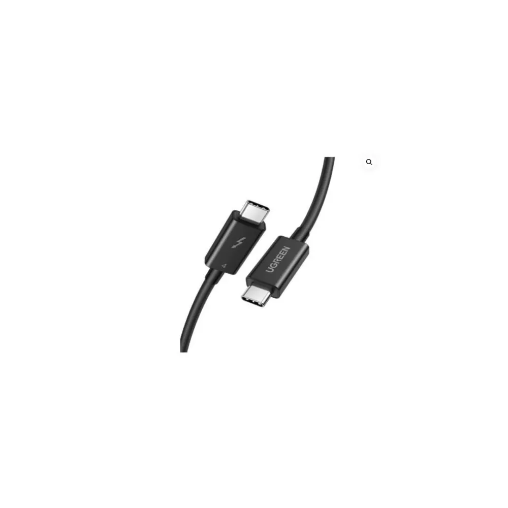 Cablu alimentare si date ugreen us501 fast charging data cable pt. smartphone thunderbolt 4 usb type-c la usb type-c pvc 0.8m